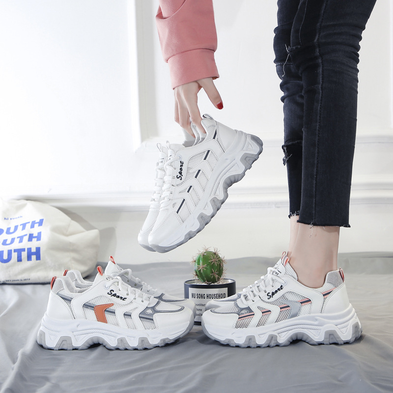 Mesh Breathable Sports And Leisure Running Women's Shoes