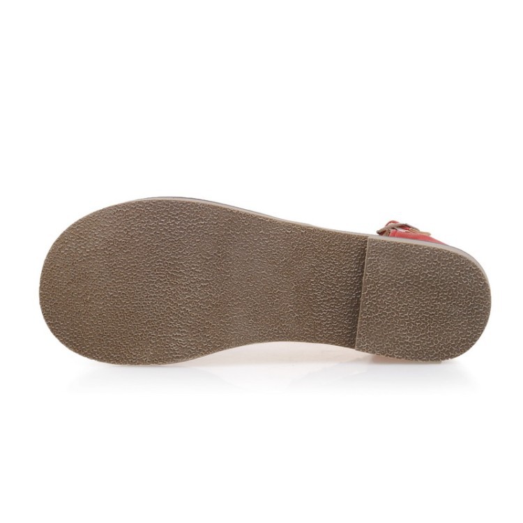 Buckle Flat Sandals, picture 4 of 5