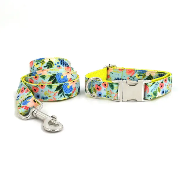 New Dog Leash, Big Dog Leash, Dog Leash, Pet Collar, Medium sized Dog, Dog Leash, Dog Chain, Collar Set Yellow Midsummer Garden - Shop at LoveMi