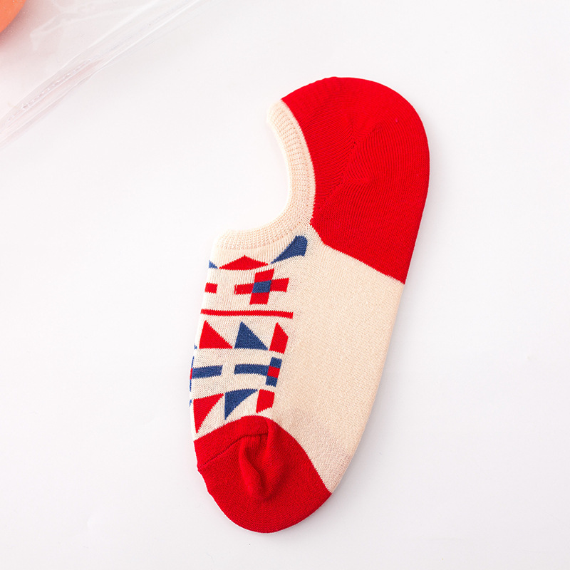 Title 7, Personality Creative Tide Socks Student Boat Socks