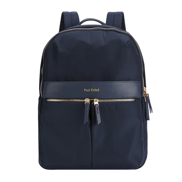 Oxford Cloth Backpack Computer Bag Female Business Water Repellent Large Capacity Leisure Travel Backpack Blue - Shop at LoveMi