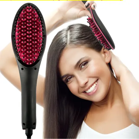 Imply Straight Electric Hair Comb Magic Smooth Negative Ion
