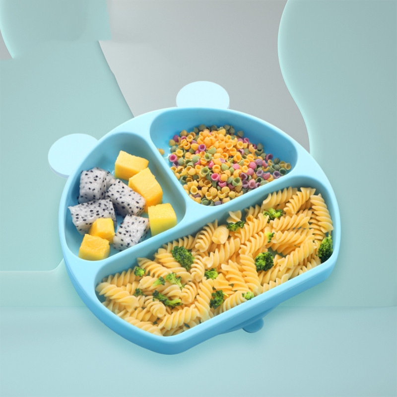 Children Learning Tableware Cartoon Anti-fall Complementary Food Bowl