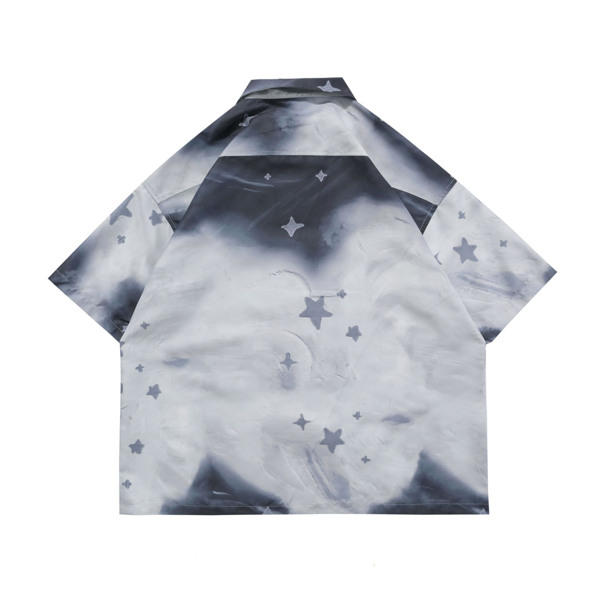  Spring And Summer Hong Kong Style Millennium Y2K Starry Sky T-shirt