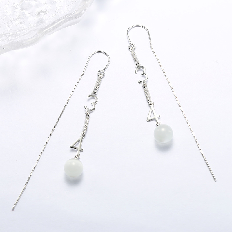 Korean Temperament Earrings Tassel Atmosphere Earrings