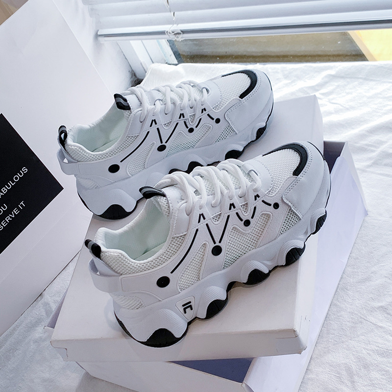 Fashionable Mesh Breathable Old Women's Shoes