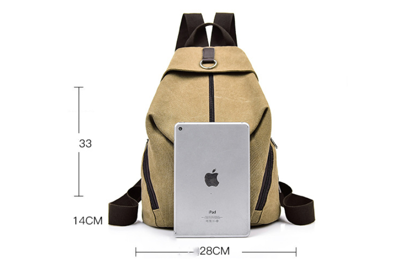 Title 1, Schoolbag Female Backpack Men