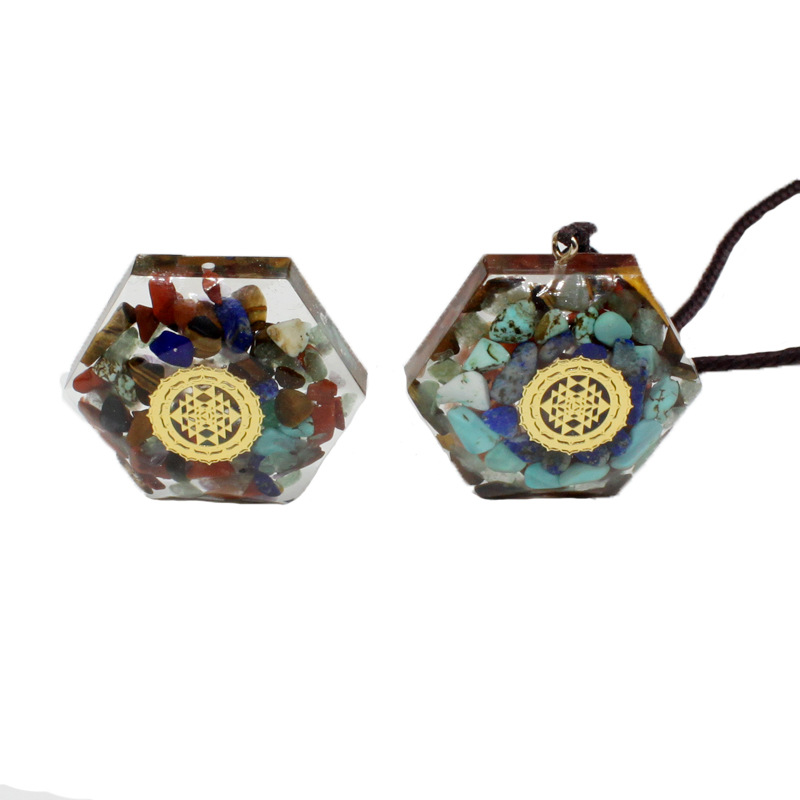 Ogan Seven Chakra Pendulum Pendant Men's And Women's Necklaces