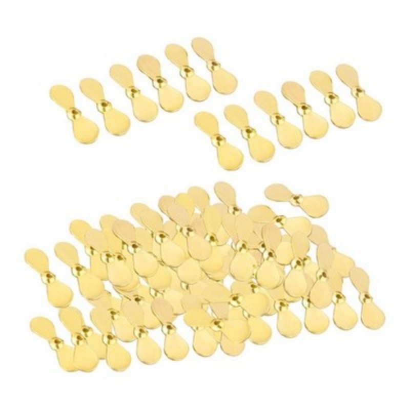 50Pcs Fishing Propeller Blade Thicken Turdy Non Damaging S