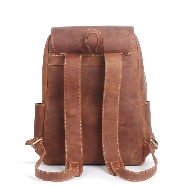 Leather Backpack Retro — view 5