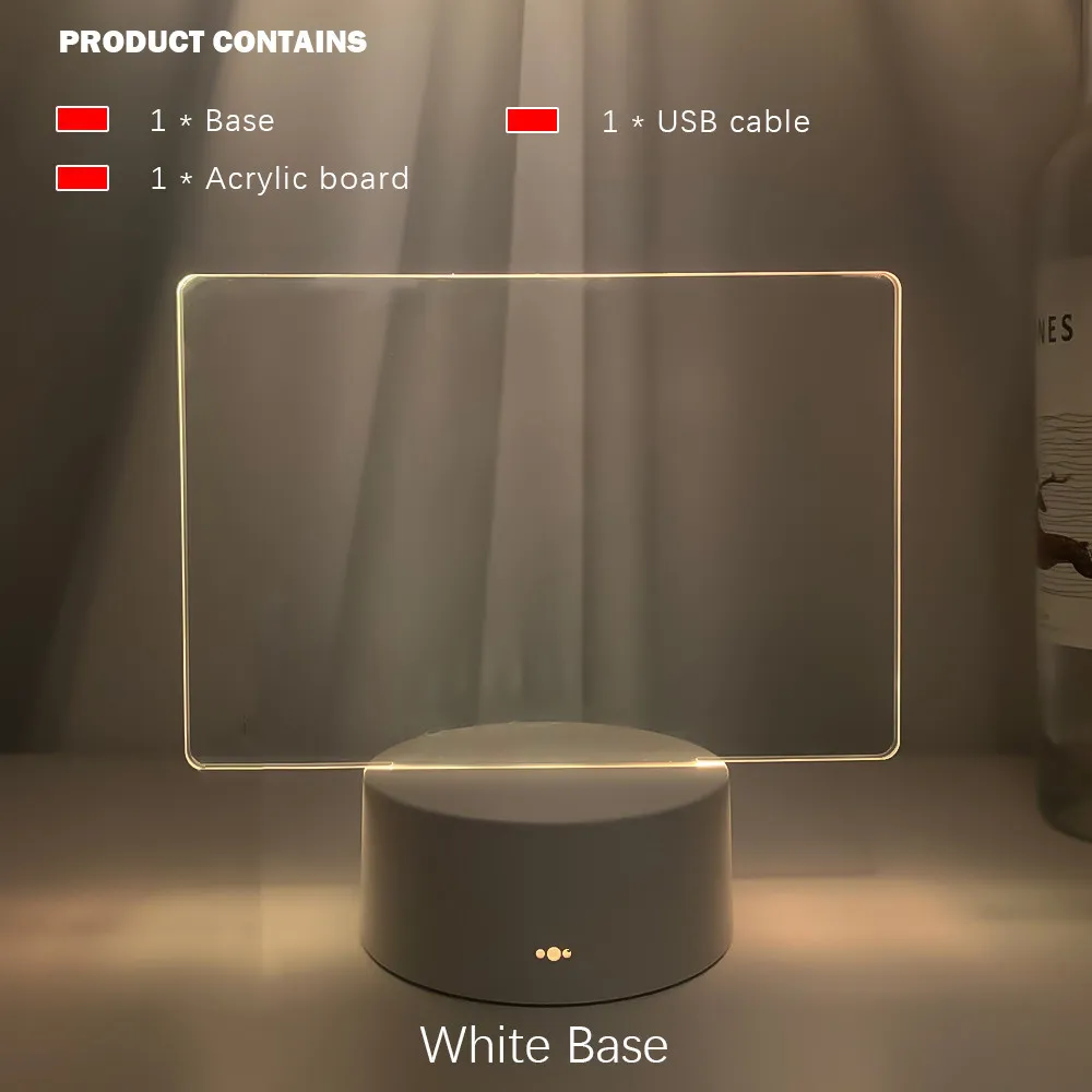 Rewritable Night Light With Display Panel – image 2