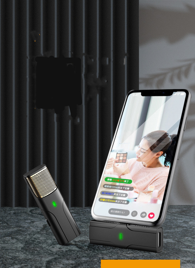 Live Microphone Lavalier Wireless Radio Bluetooth Recording Equipment - Image 3