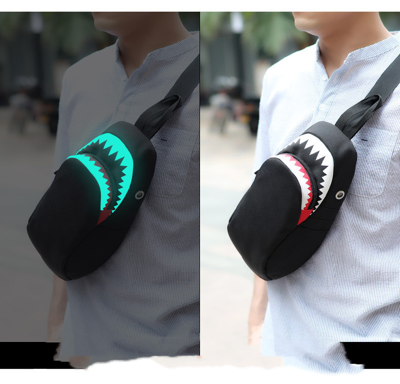 Title 4, Anime Cartoon Chest Bag Outdoor Messenger