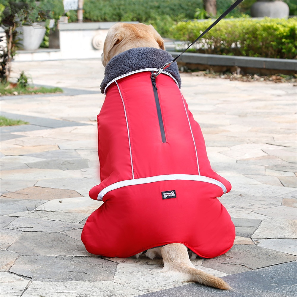 Title 17, Honden kleding dikke warme vest voor de winter....