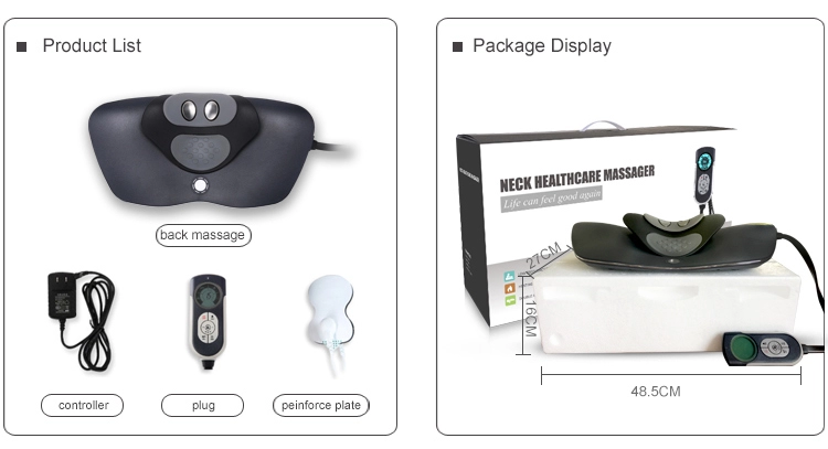 Electric Heating physical therapy neck massager as seen on tv