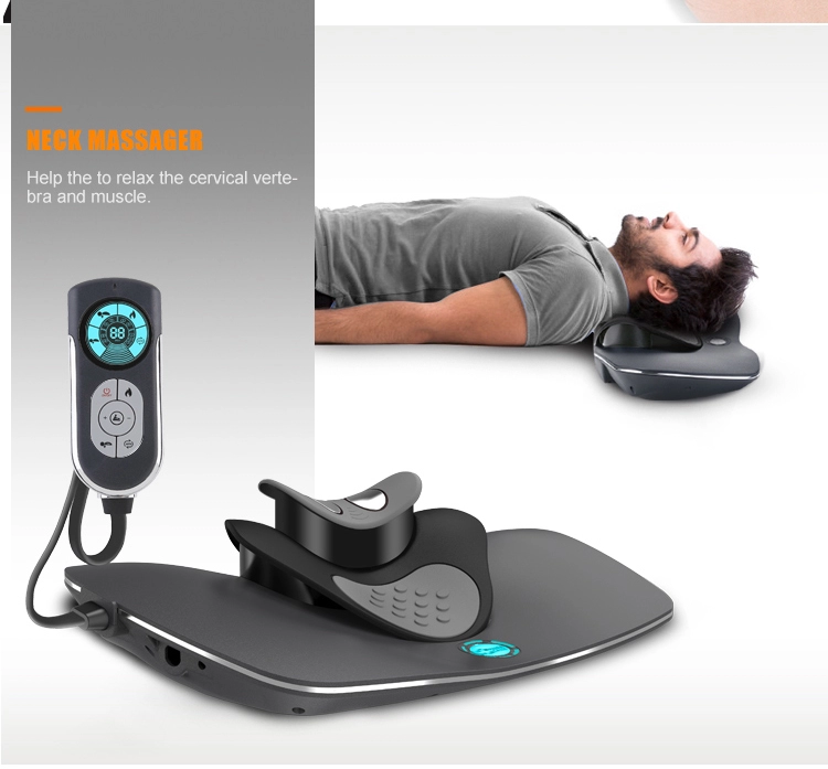 Electric Heating physical therapy neck massager as seen on tv