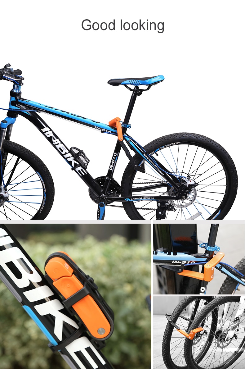 Title 10, INBIKE Mountain Bike Lock Anti-theft Security C...