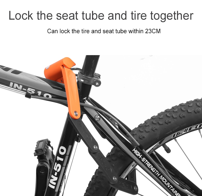 Title 8, INBIKE Mountain Bike Lock Anti-theft Security C...