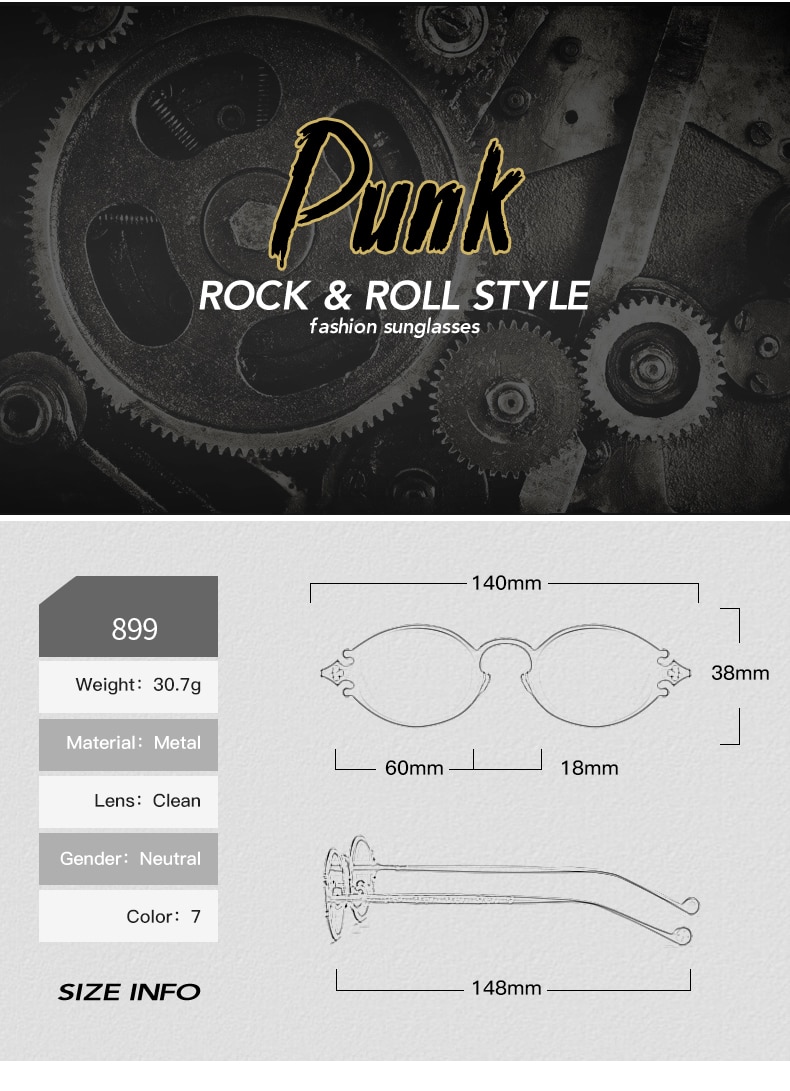 Title 4, Retro steampunk hip hop sunglasses