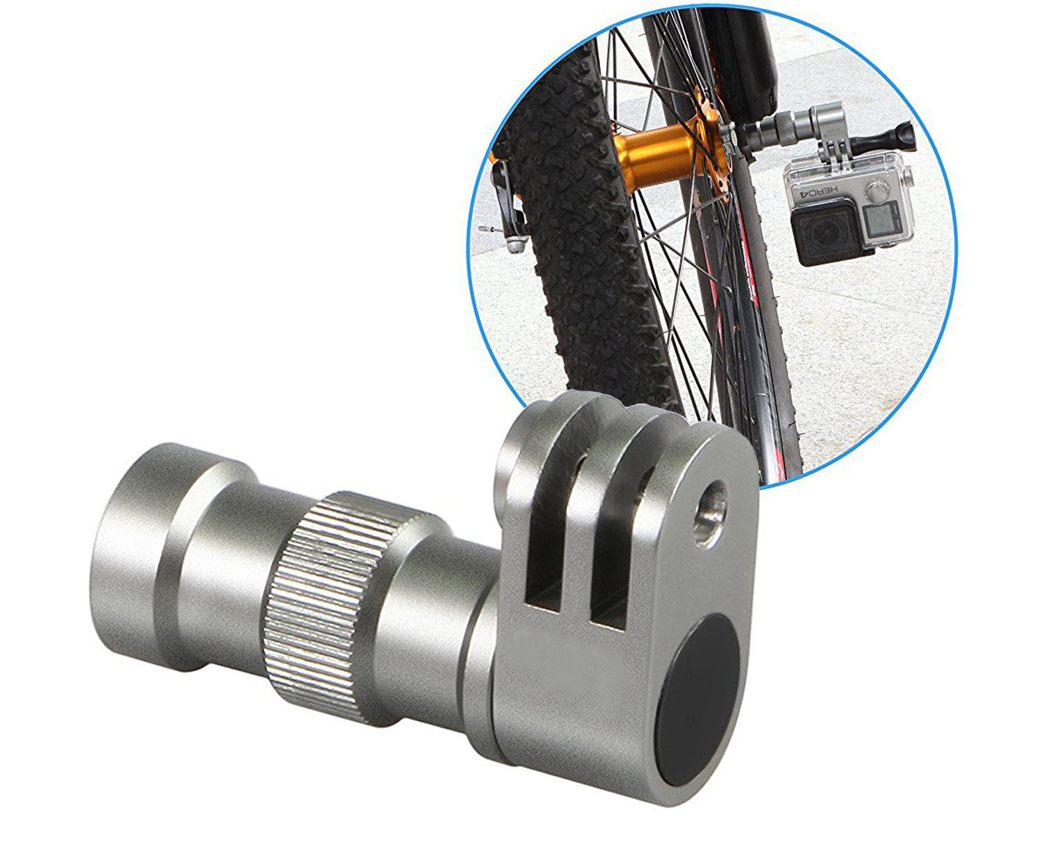 Title 1, Durable bicycle axle bracket for stable and sec...