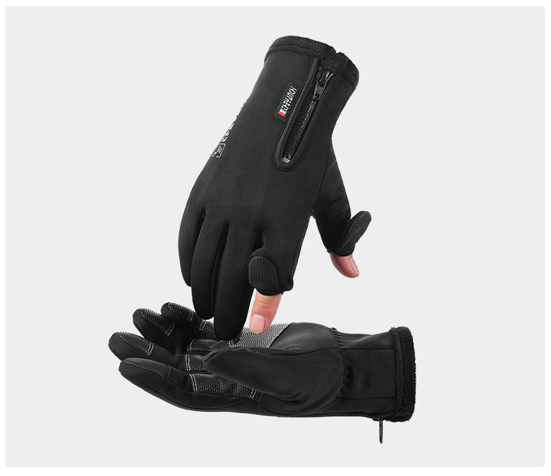 Title 7, Wasserdichte Zwei-Finger-Fahrradhandschuhe für ...