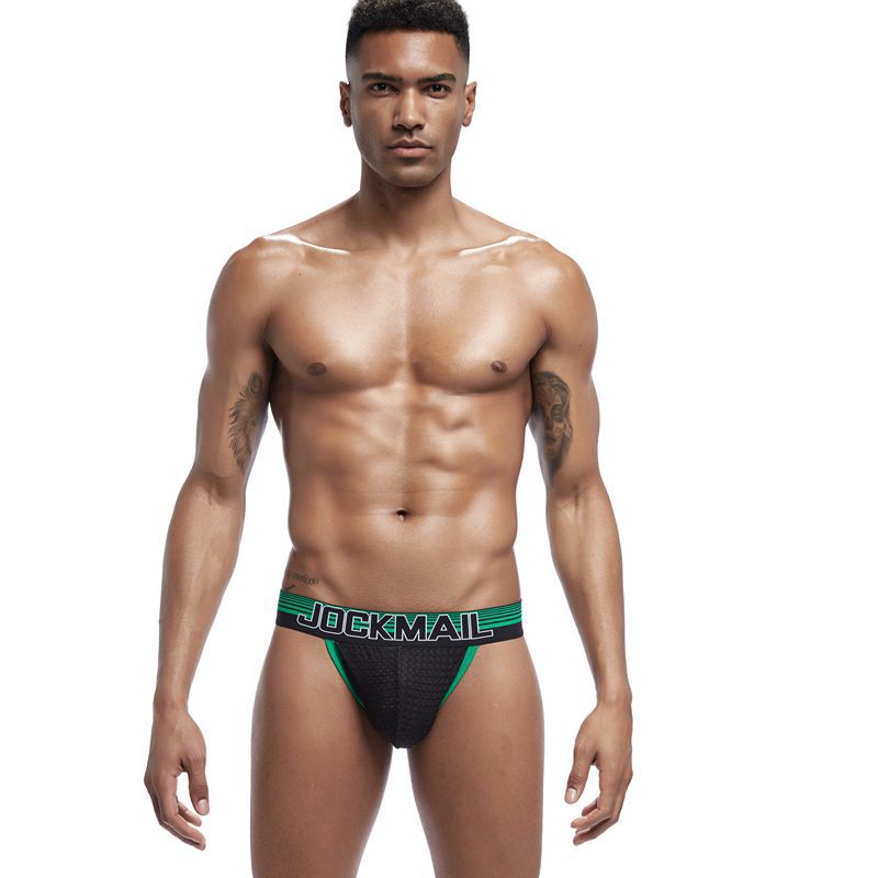 Title 2, Cueca Jockstrap Color Trim em Múltiplas Cores C...