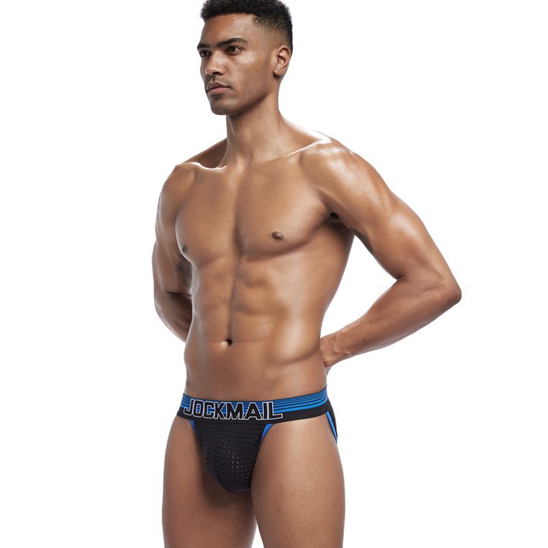 Title 8, Cueca Jockstrap Color Trim em Múltiplas Cores C...