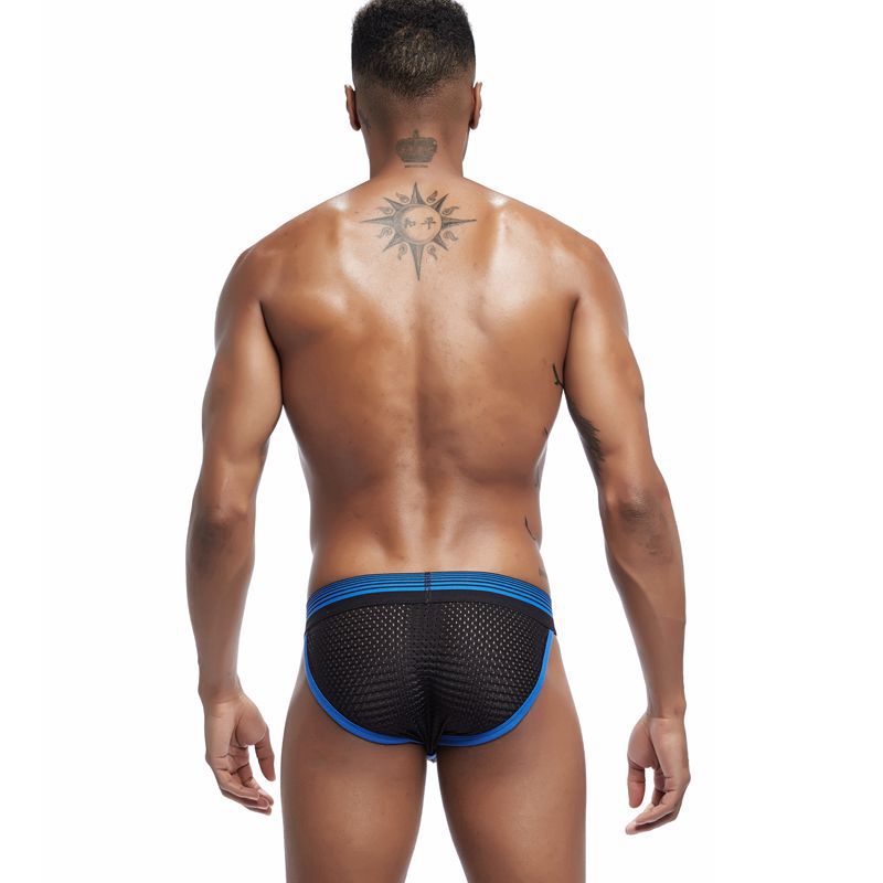 Title 12, Cueca Jockstrap Color Trim em Múltiplas Cores C...