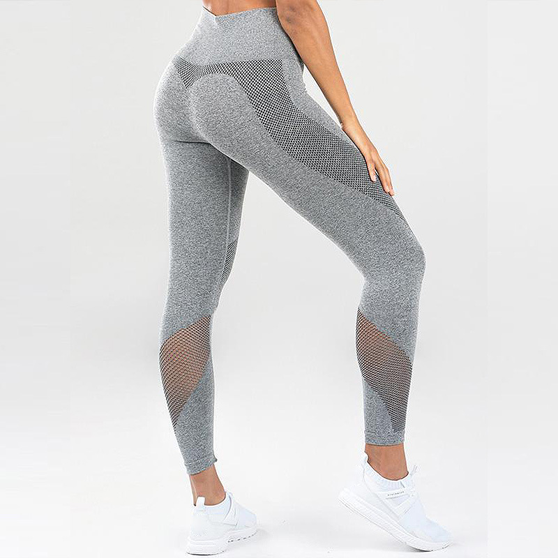 Title 1, Pantalon de yoga sportif avec coutures en mesh ...