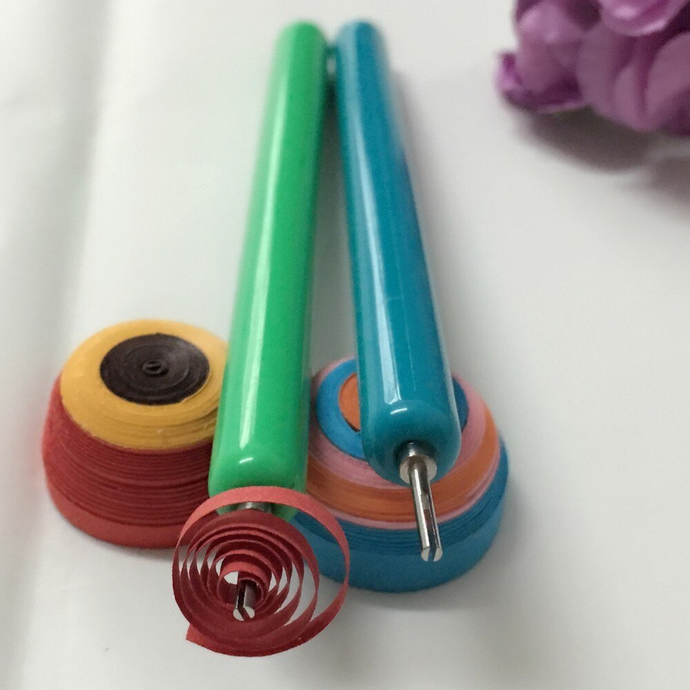 Title 3, Long and Short Quilling Paper Pen Needle Roll C...