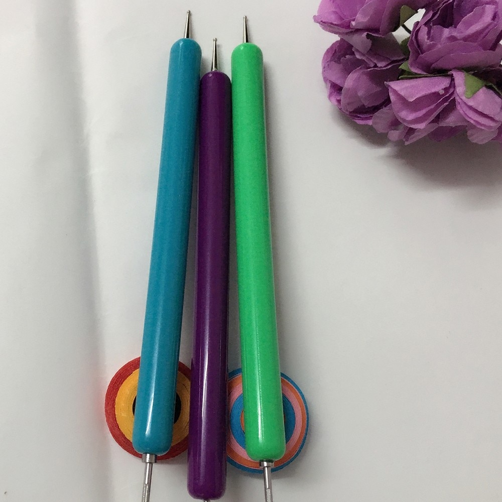 Title 4, Long and Short Quilling Paper Pen Needle Roll C...