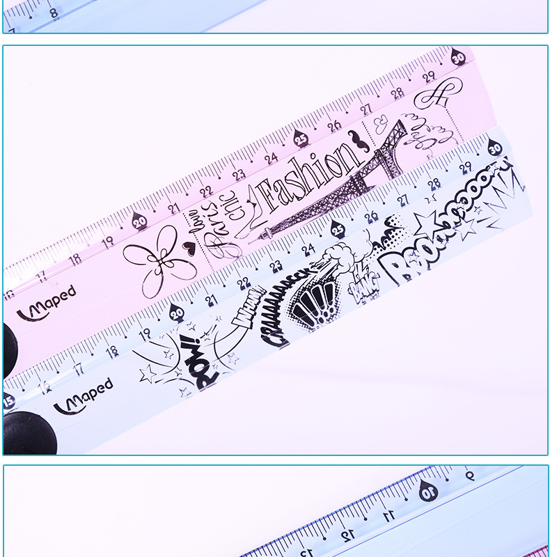 Title 1, Folding ruler 30cm widened rotary. Precise meas...