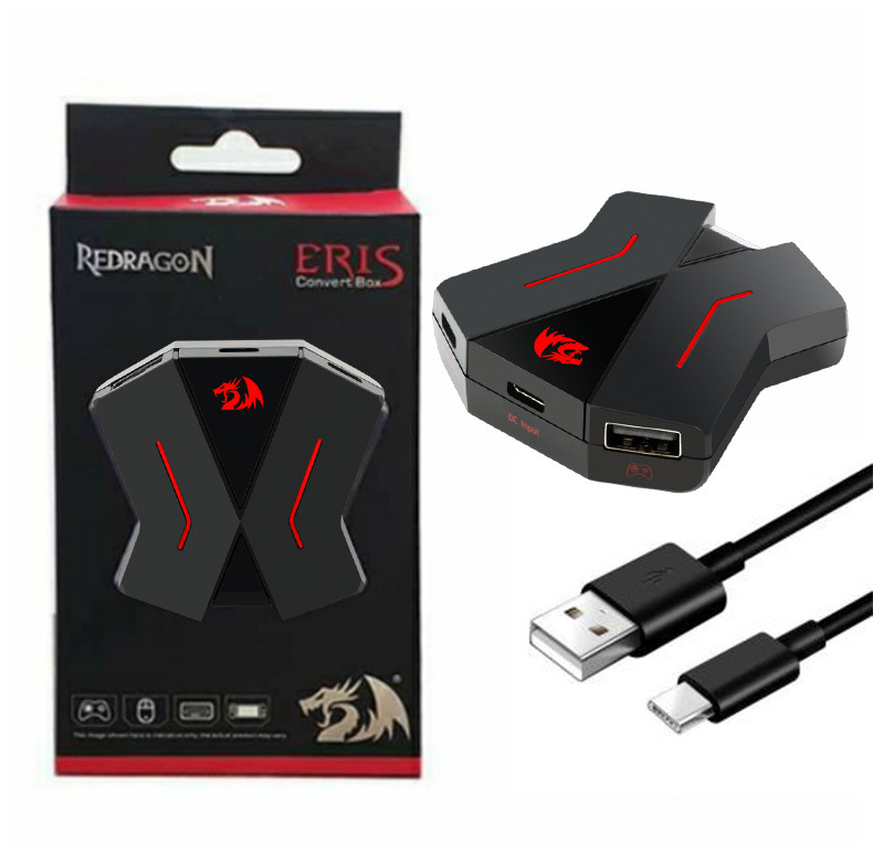 Title 5, Redragon ERIS GA200 PS4 Keyboard and Mouse Adap...