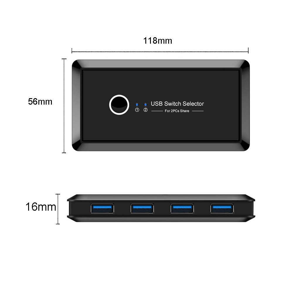 Title 5, USB Multi-Interfaz 2 en 4 Salidas