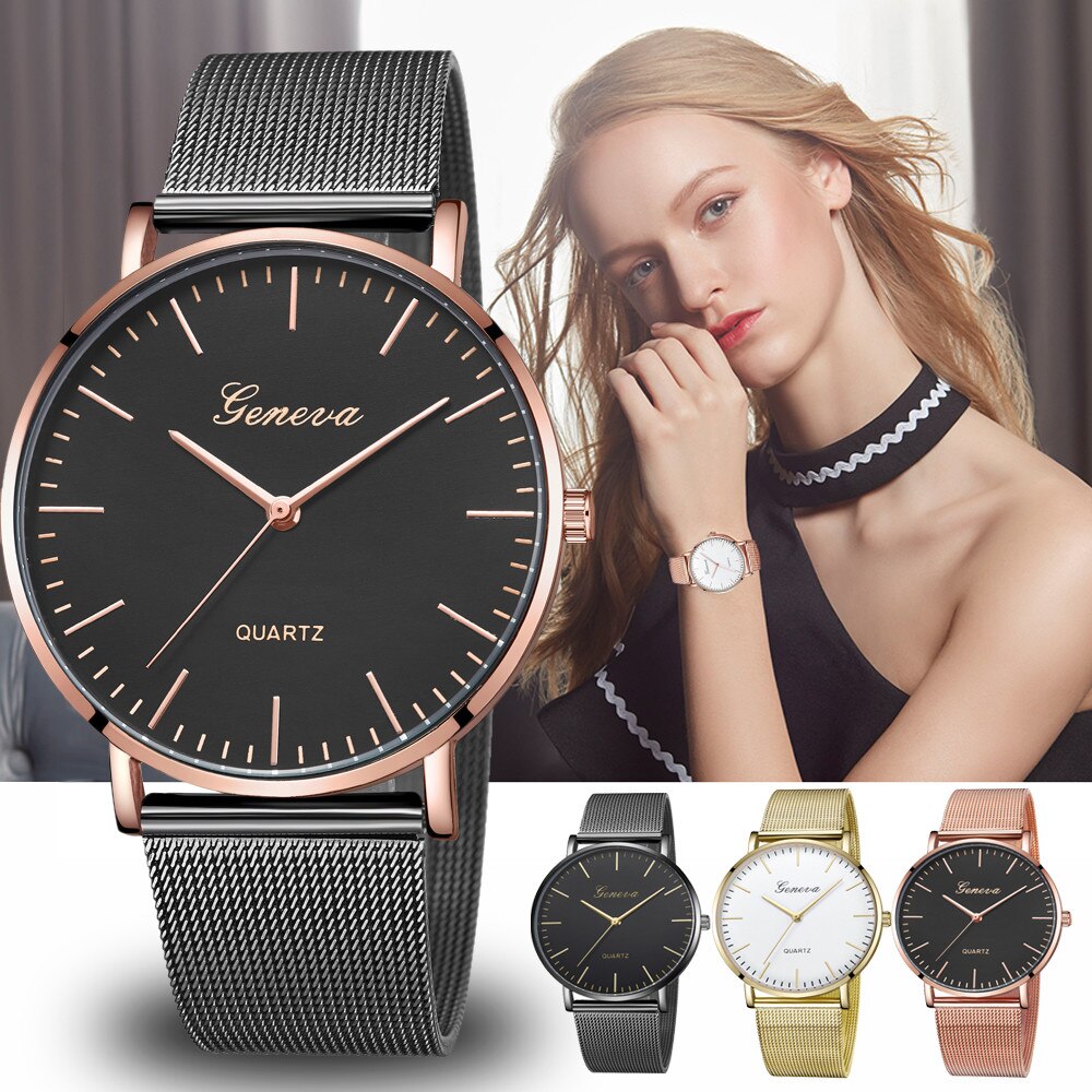 Title 1, GENEVA Fashion Casual Watches for Women and Men...