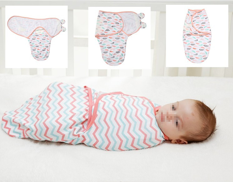 Title 12, Katoenen babyswaddle Zacht en ademend Wikkeldek...