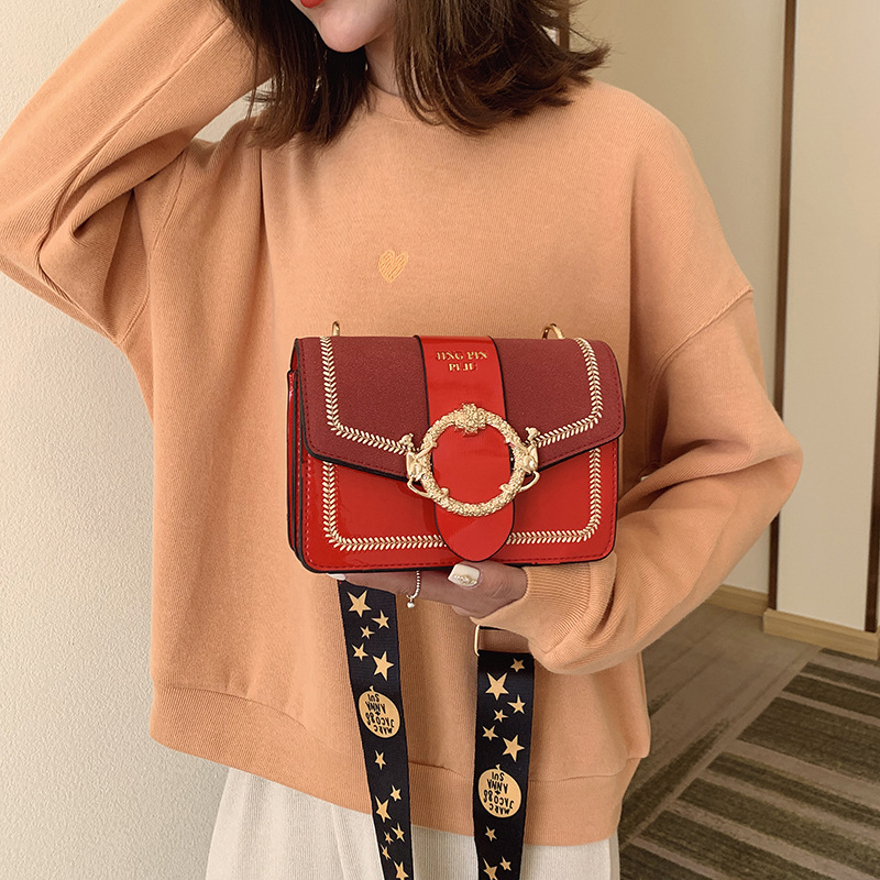 Title 5, Retro small square Bag Fashion Shoulder Bag