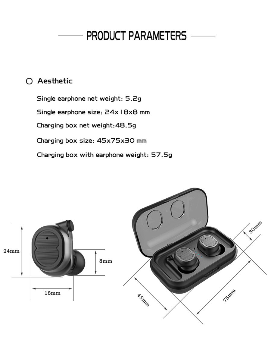 Title 13, Fone de ouvido Bluetooth Touch Experimente cham...