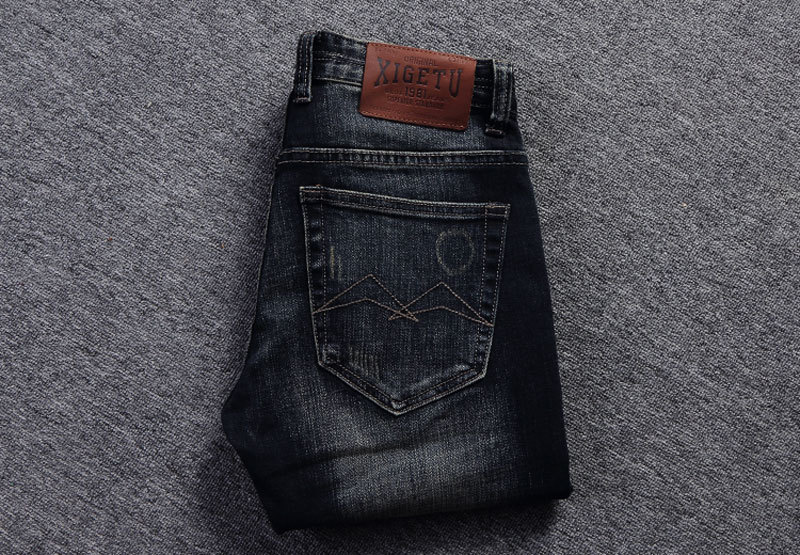 Title 12, Jeans uomo slim fit strappati, moda europea e a...