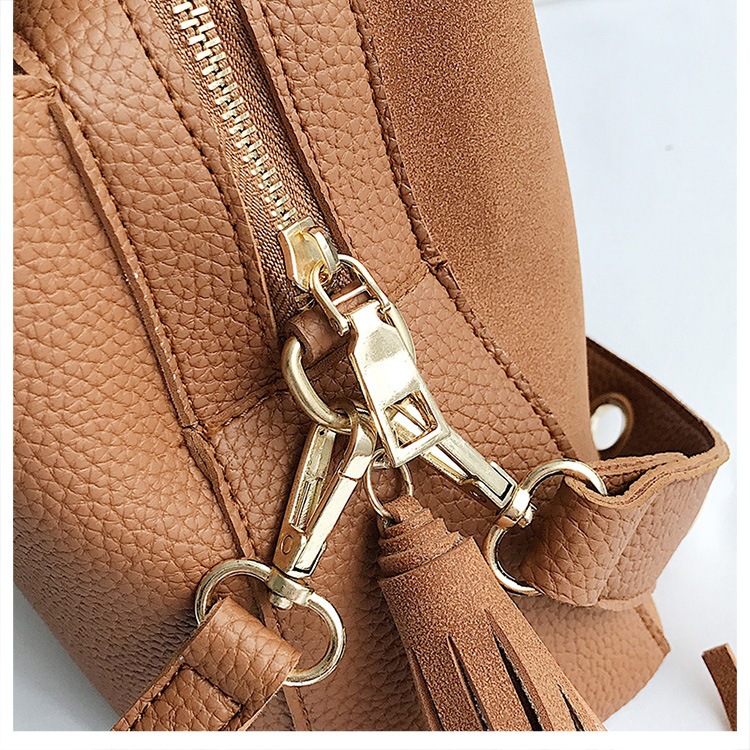 Title 10, Frosted Tassel Single Shoulder Messenger Bag Re...