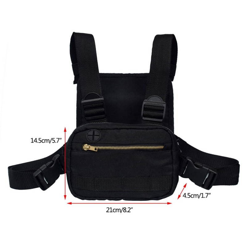 Title 3, Functional chest bag for everyday carry. Provid...