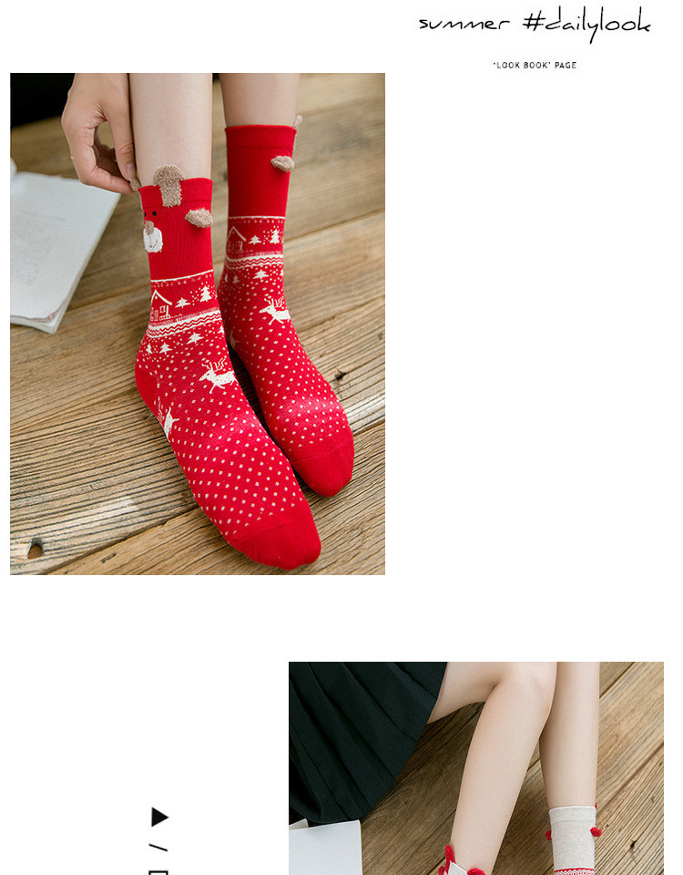 Title 2, Santa Claus Cute Christmas Socks