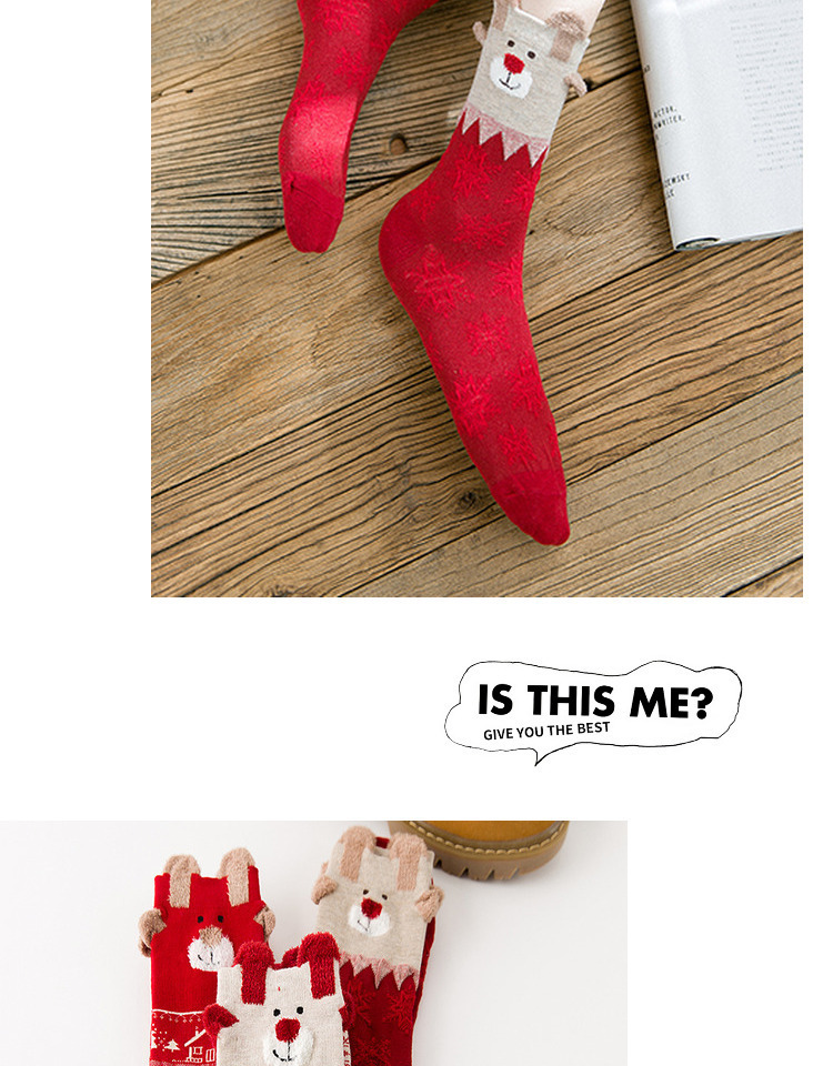 Title 8, Santa Claus Cute Christmas Socks