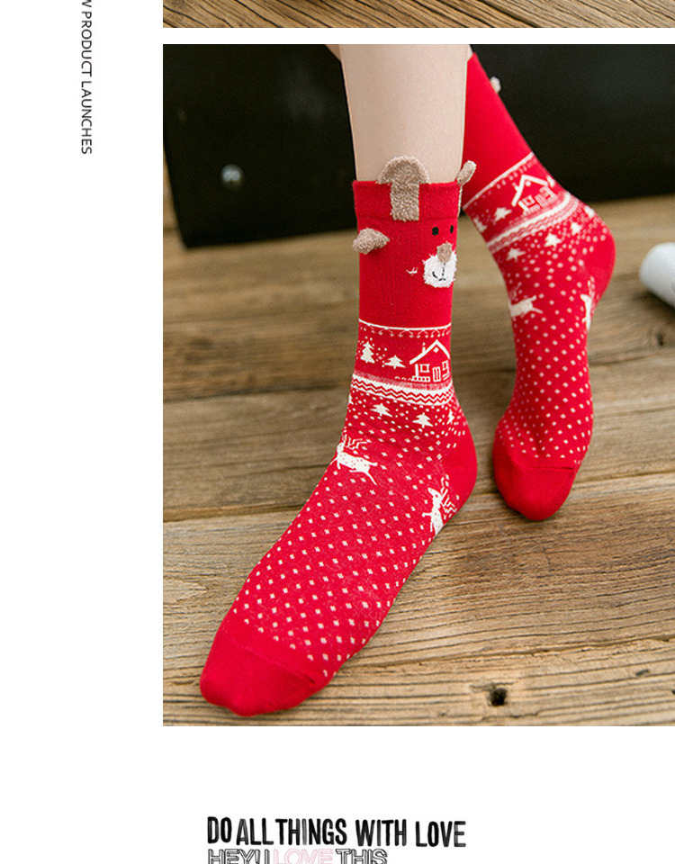 Title 13, Santa Claus Cute Christmas Socks