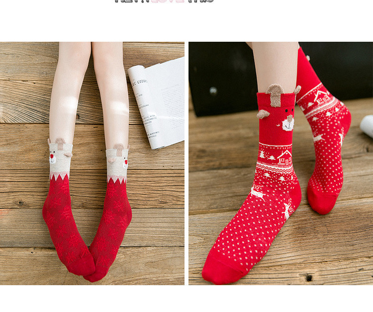 Title 14, Santa Claus Cute Christmas Socks