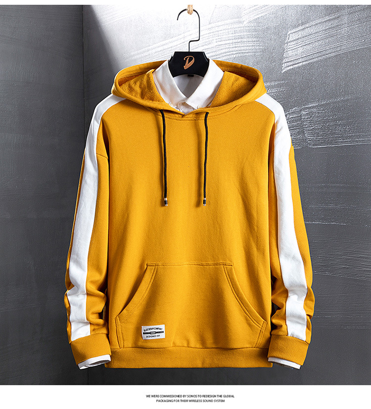 Title 5, Mens sweater hooded jacket