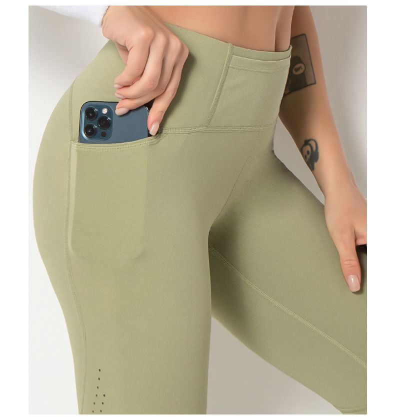 Title 2, Damen Fitness Hose Laser Hollow Stitching Hüfth...