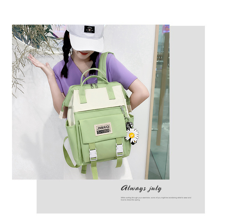 Title 2, Big Clip Backpack for College Students, Casual ...