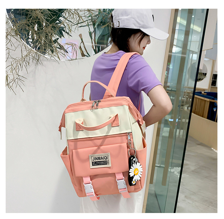 Title 8, Big Clip Backpack for College Students, Casual ...