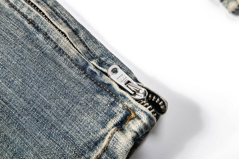 Title 8, Classic zipper beam-leg jeans